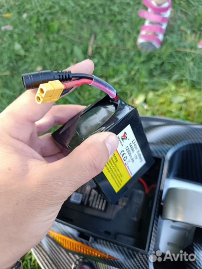 Аккумулятор для прикормочного кораблика