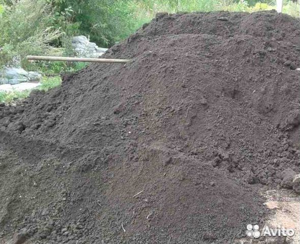 Чернозем, земля плодородная. Перегной коровий