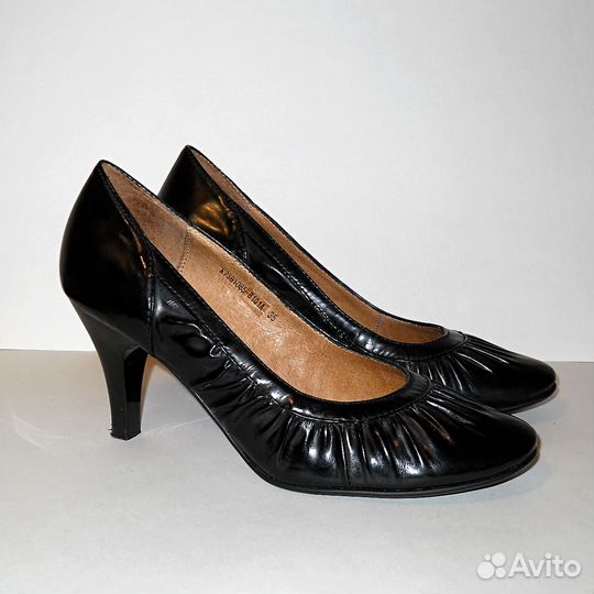 Туфли натуральная кожа. Amato