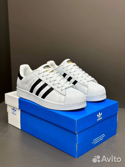 Кеды Adidas Superstar White (37-41)