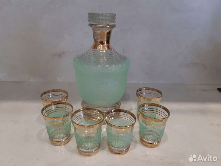 Водочные наборы зеленого цвета