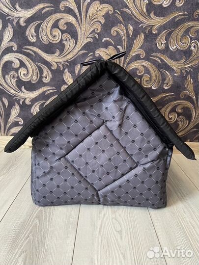 Лежанка домик для собаки