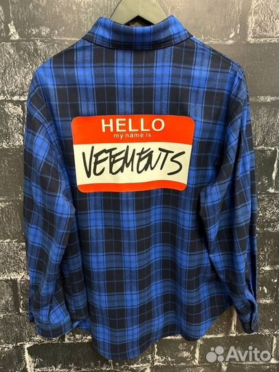 Рубашка Lux Vetements Hello