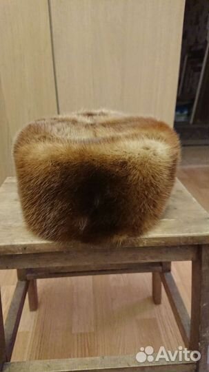 Шапка норковая мужская 58 размер