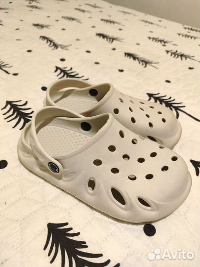 Сабо резиновые детские (типа crocs), мягкие 30 р