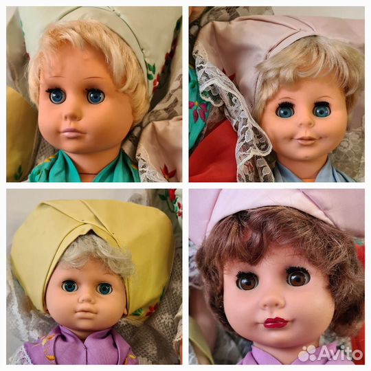 Кукла немецкая ГДР Шпреевальд коллекционная