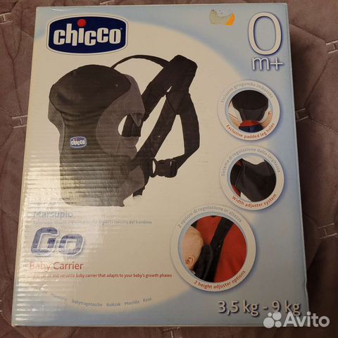 Переноска кенгуру chicco