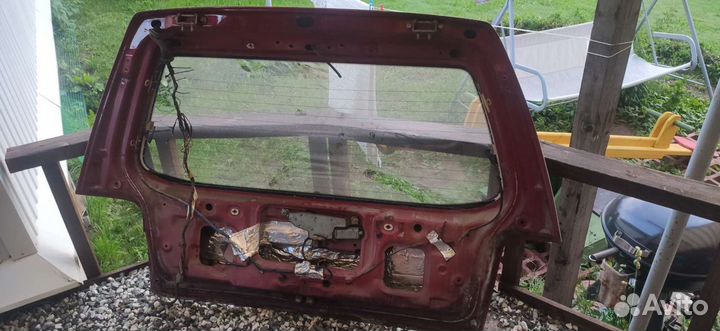 Дверь багажника стекло subaru forester sf