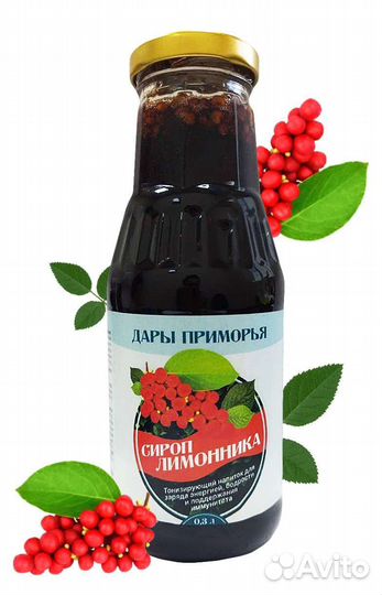 Сок лимонника (прямой отжим)