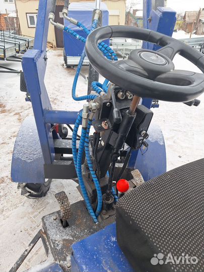 Самодельный мини трактор погрузчик