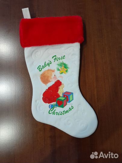 Рождественский носок для подарков