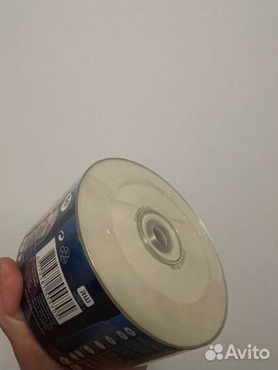 Диск DVD+R Philips 4.7 гб (50 шт.) запечатанные