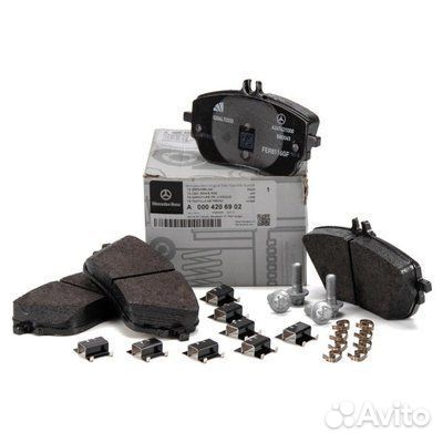 Колодки тормозные передние Mercedes-Benz