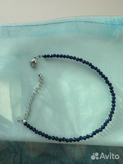 Браслет с сапфирами