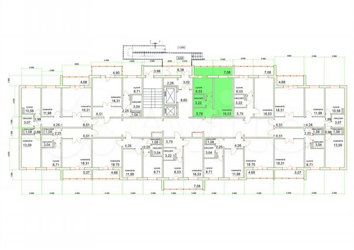 1-к. квартира, 35,6 м², 10/16 эт.