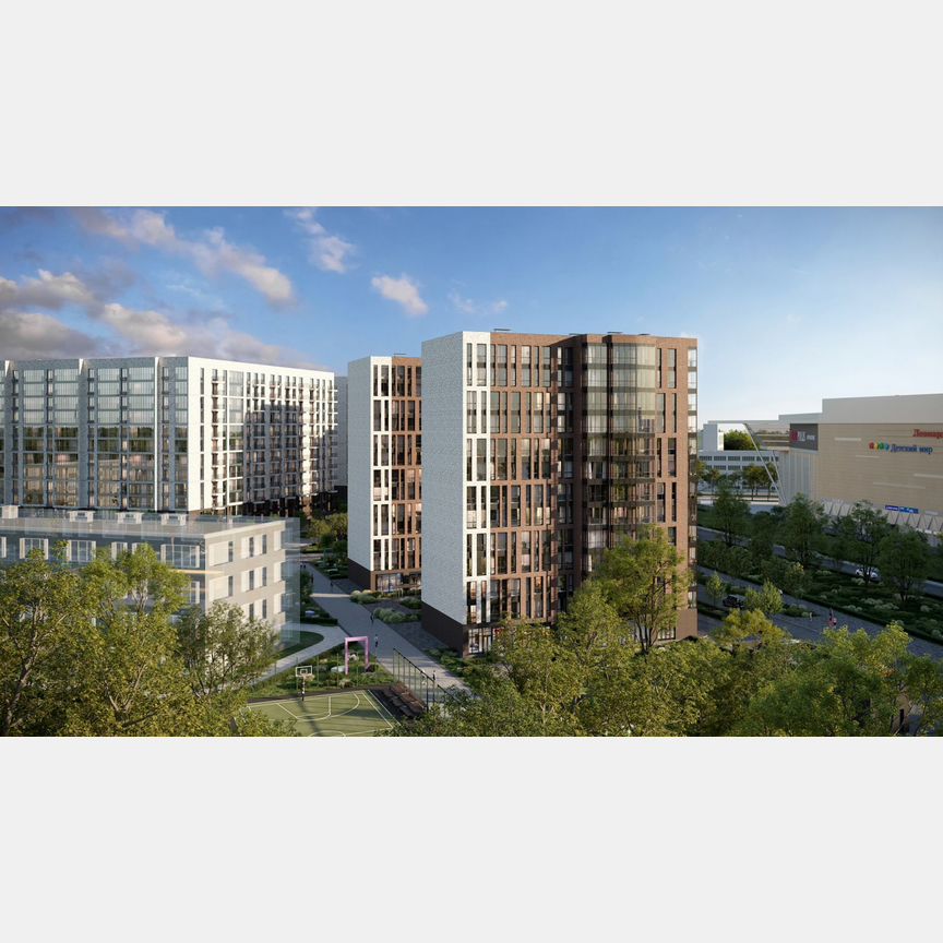 1-к. квартира, 43,2 м², 8/13 эт.