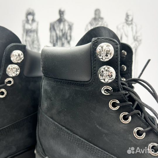 Timberland x Chrome Hearts Boots