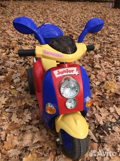 Детский электро мотоцикл
