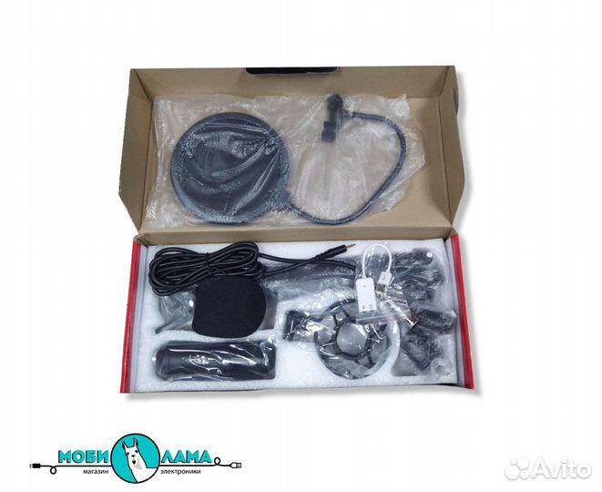 Микрофон конденсаторный BM800 + все аксессуары