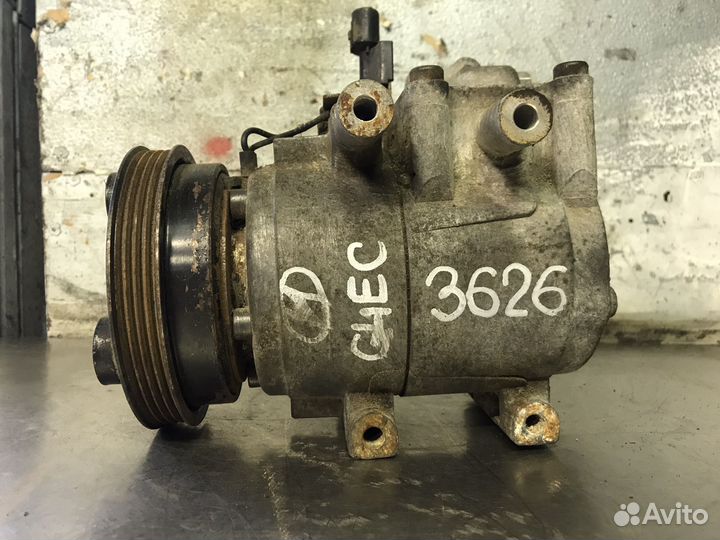 Компрессор кондиционера G4EC Hyundai Accent II 1.5