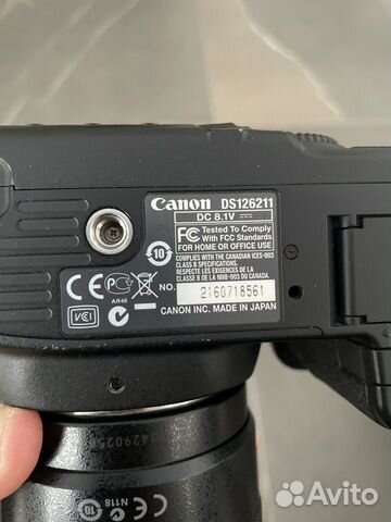 Зеркальный фотоаппарат canon объявление продам