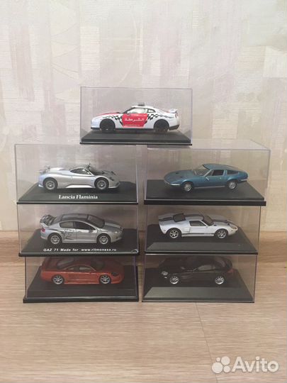 Боксы для моделей 1/43