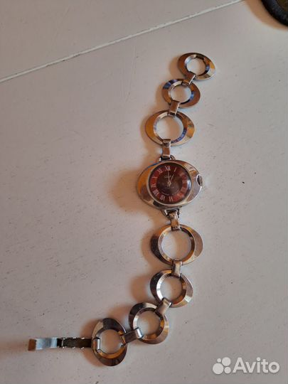 Часы СССР наручные с браслетом Слава,Casio