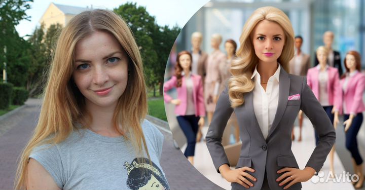 Аватарка в стиле Barbie Ken
