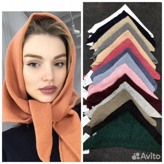 Женский шарф косынка