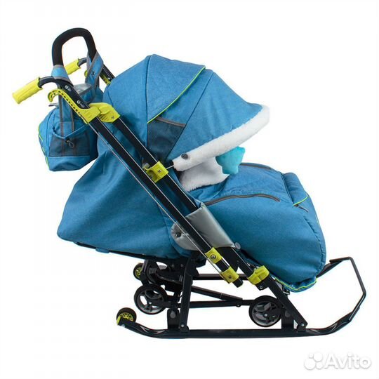 Детские санки коляска ника 7-3