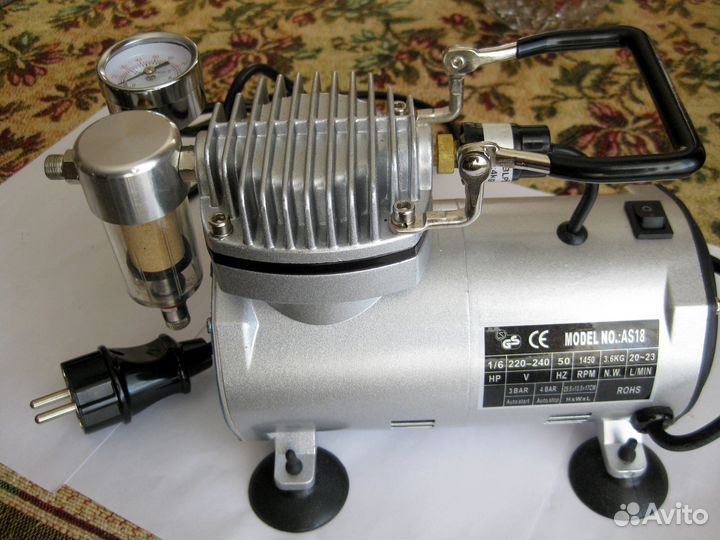 Компрессор для аэрографии AS18