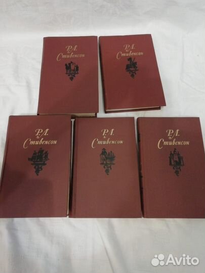 Стивенсон собрание сочинений 5 т 1981 г