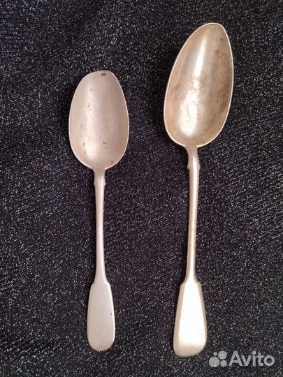 Серебряные ложки 84 пробы