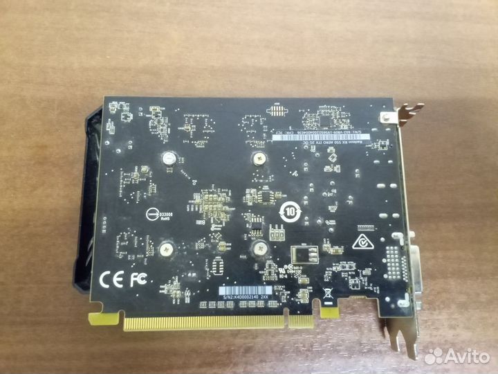 Видеокарта AMD Radeon RX 550 aero 2Gb на запчасти