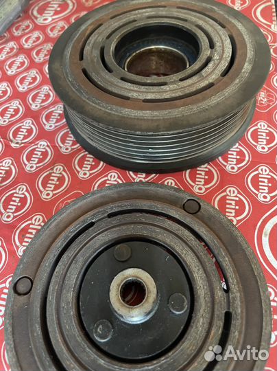 Шкив компрессора кондиционера honda accord