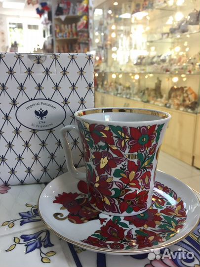 Бокал ифз Красный петух(лфз)