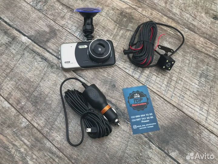 Видеорегистратор + камера заднего вида