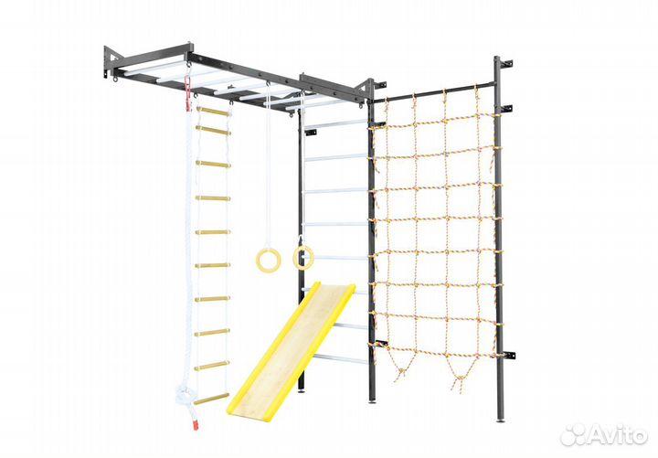 Шведская стенка-рукоход SPR 3238 черная