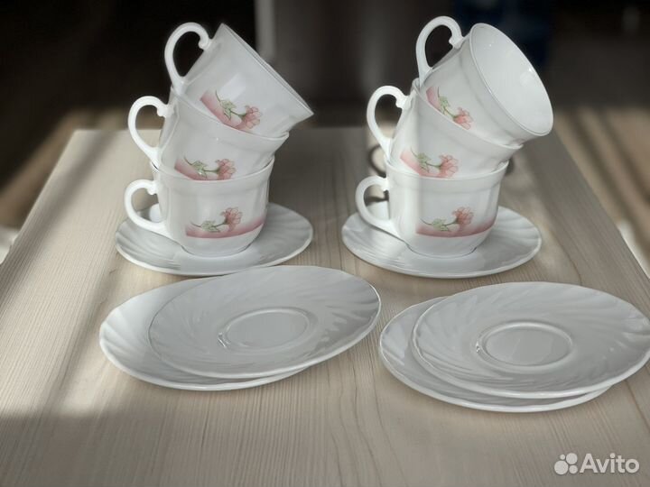 Набор кофейных чашек Elise - Arcopal France (6 шт)