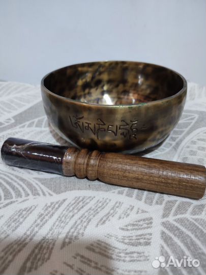 Тибетская поющая чаша фулмун 14,5 см Непал