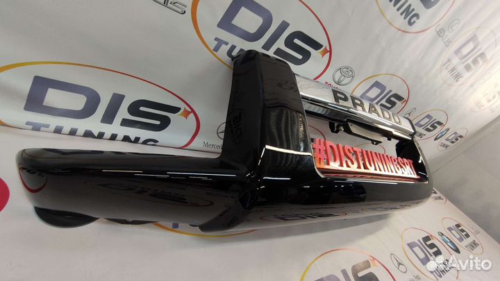 Кенгурятник Toyota Land Cruiser Prado 120 black