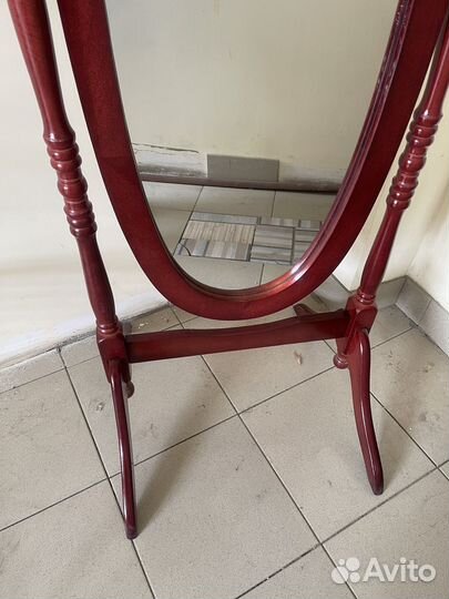 Зеркало напольное и рейл