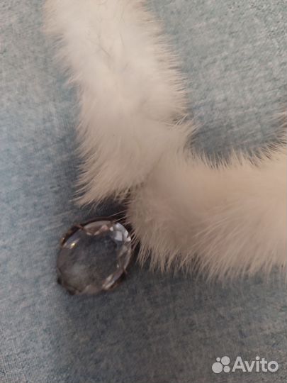 Колье норка новое