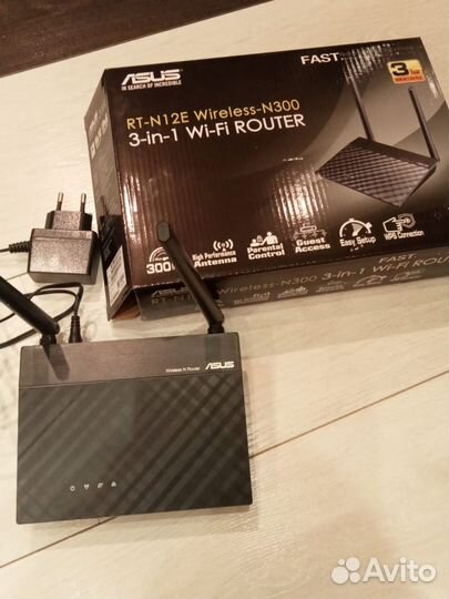 Wi Fi роутер Asus RT-N12E Wireless-N30