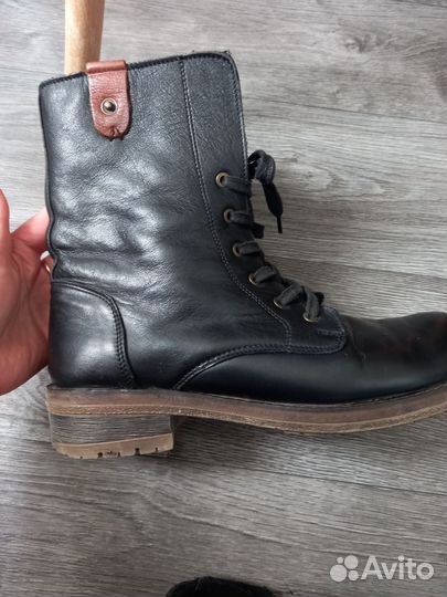Ботинки демисезонные кожа 41