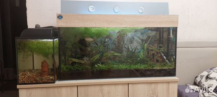 Аквариум с тумбой 120 литров