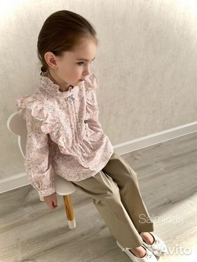 Костюм блузка и брюки для девочки
