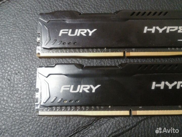 Оперативная память ddr4 hyperx fury 16gb