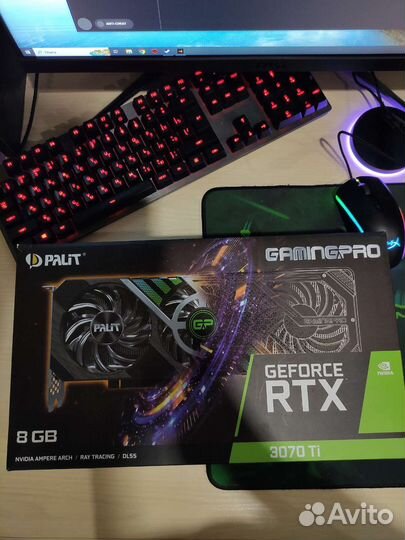 Видеокарта rtx 3070ti