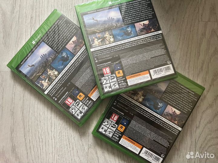 Диск Grand Theft Auto V 5 GTA 5 Новый Xbox One